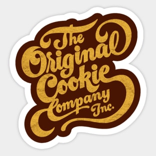 The Original Cookie Company Defunct Mall Food Court Sticker